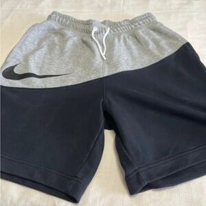 Nike Gray and Black Athletic Shorts